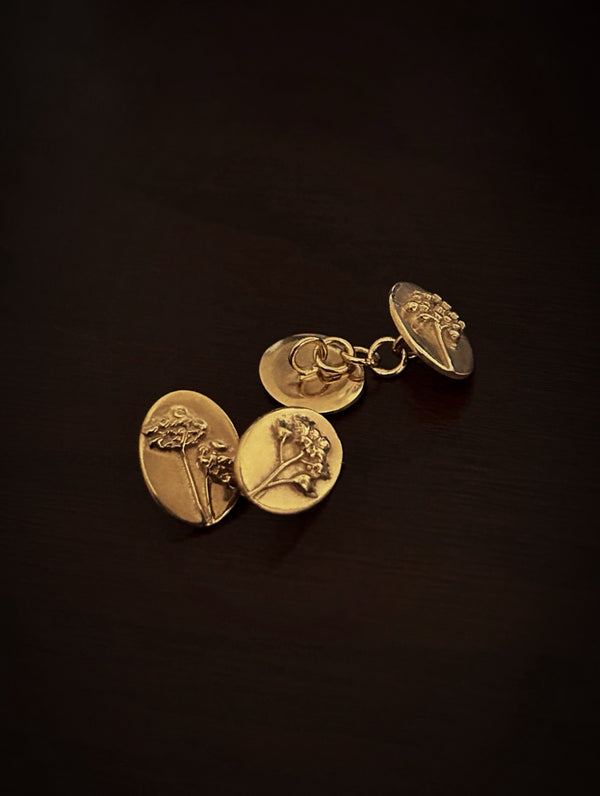 Gold Chain Cufflinks